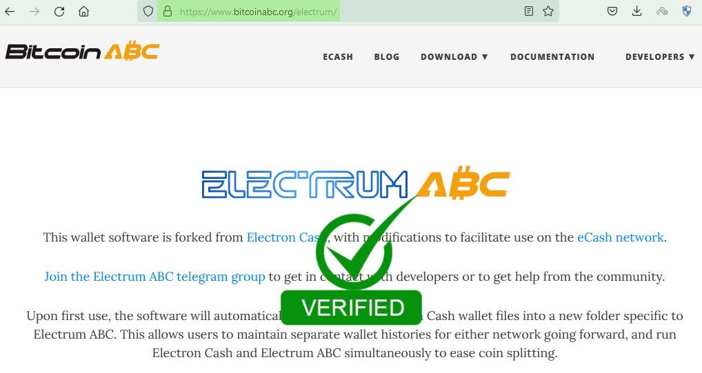 r/ecash -  SCAM ALERT: mybchawallet.org and ecashtab.org